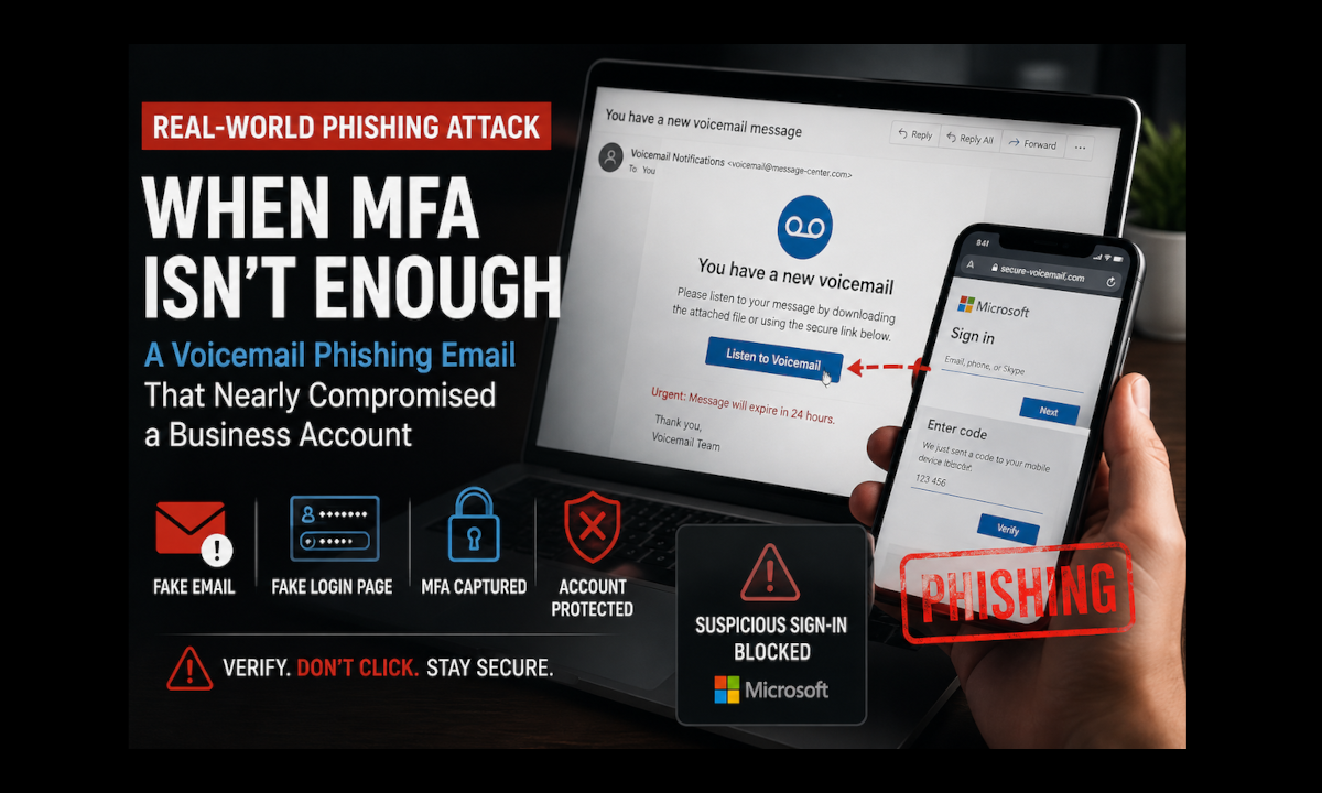When MFA Isn’t Enough: A Real-World Phishing Attack Breakdown
